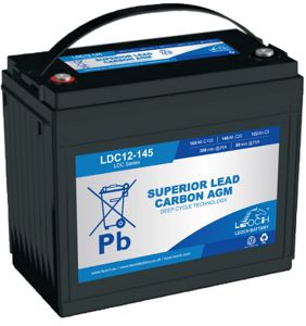 LDC12-145 Leoch Lead Carbon AGM Battery