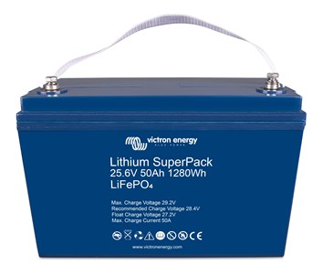 Lithium SuperPack 25,6V/50Ah (M8)