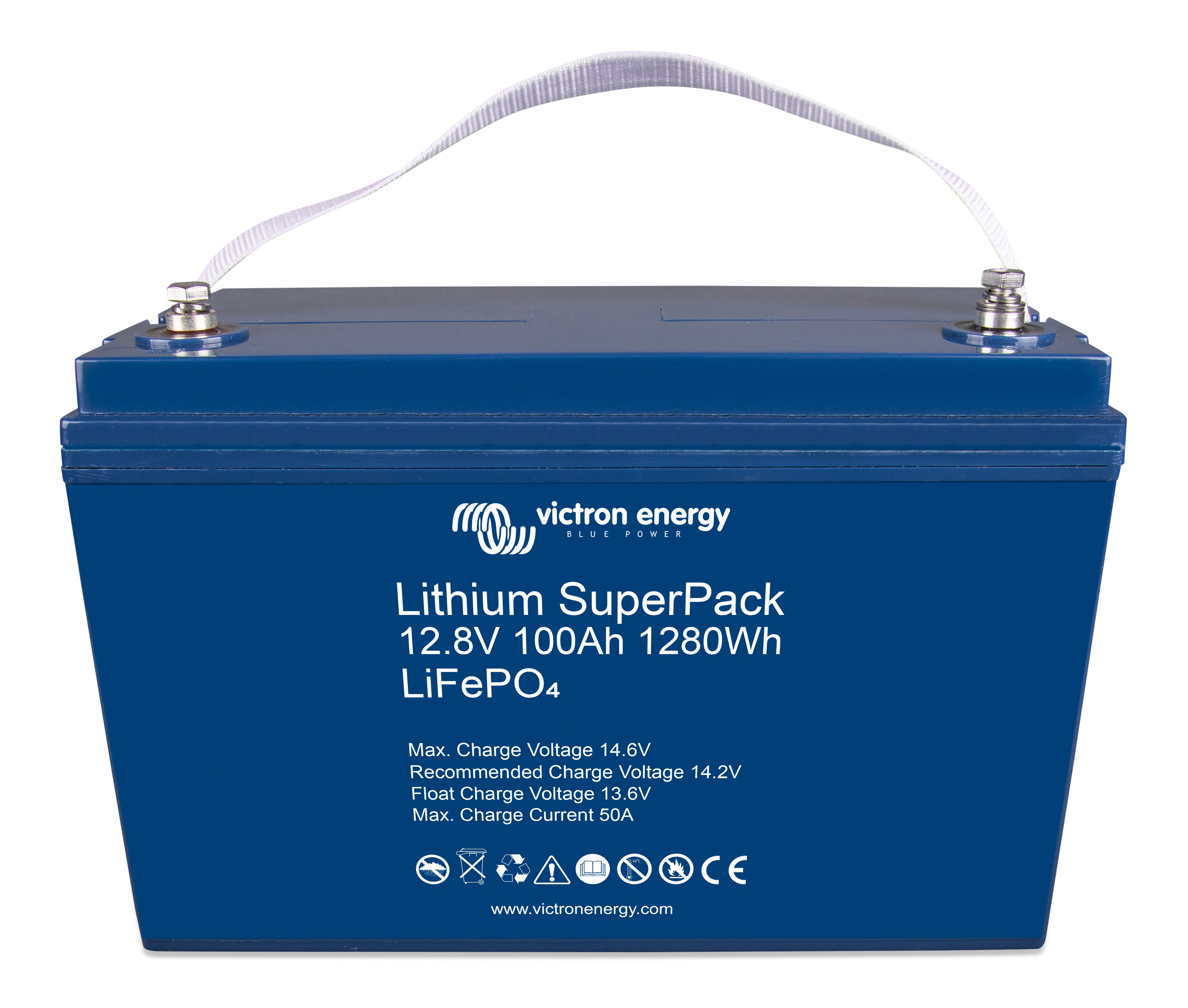 Lithium SuperPack 12,8V/100Ah High current (M8)